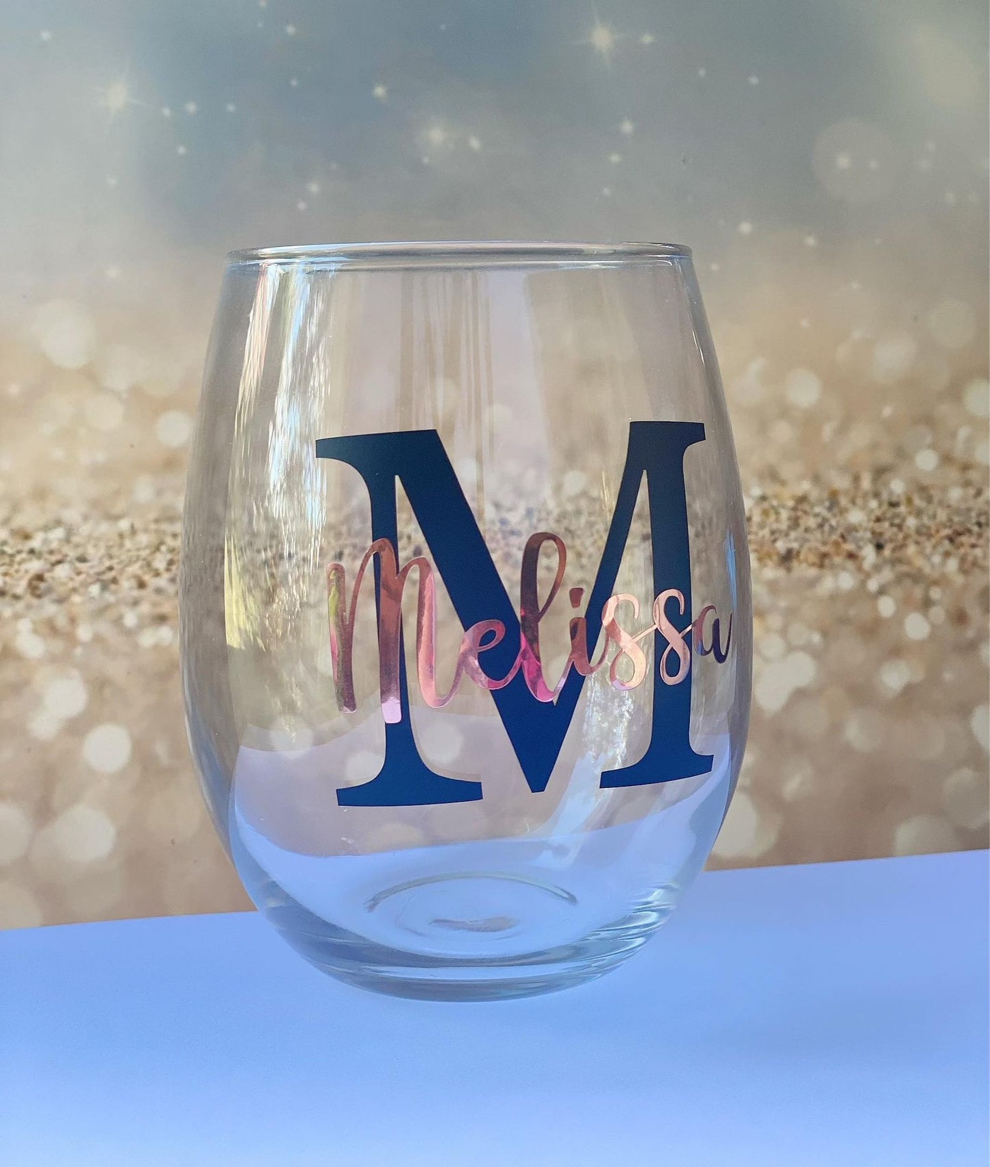 Personalised Stemless Wine Glass - Perfect Gift For Her
