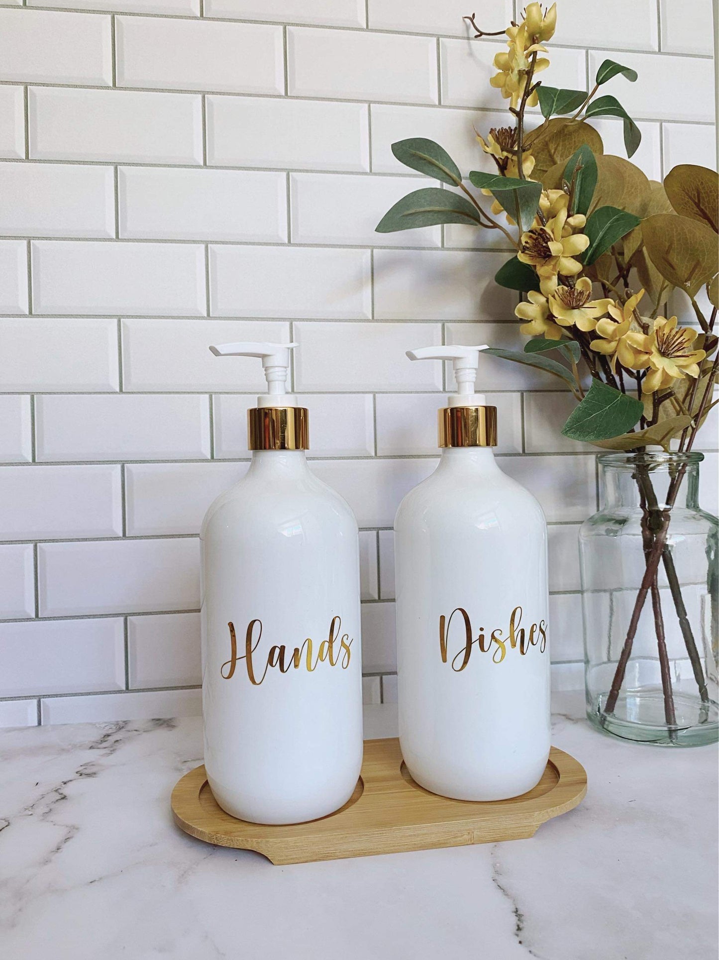 Gold Hands and Dishes