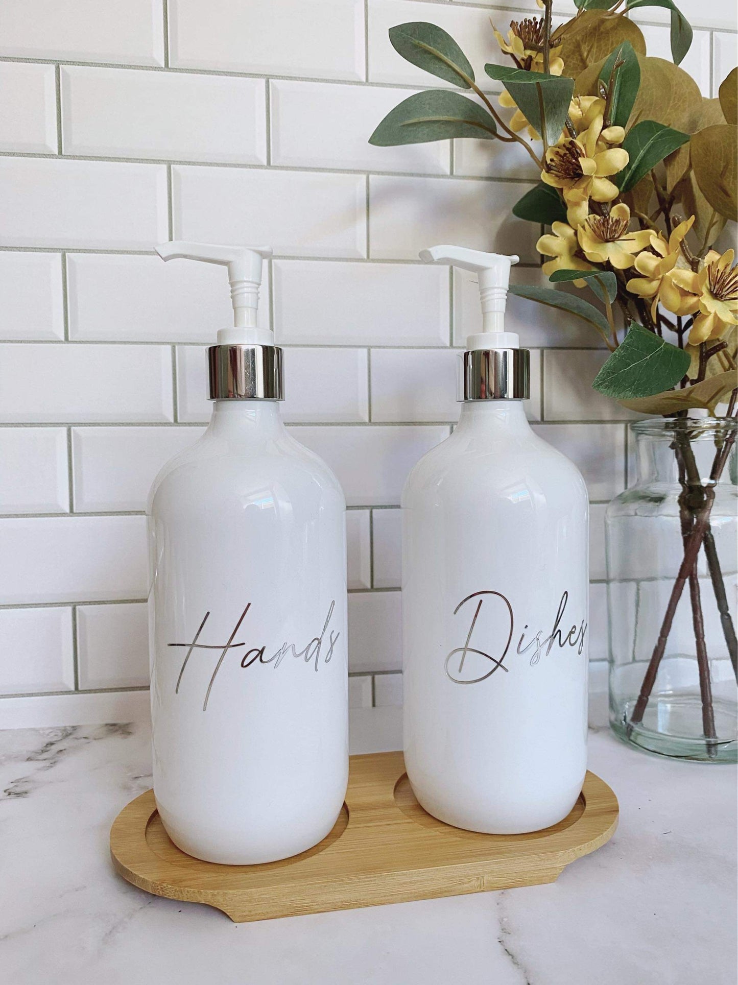 Silver Hands and Dishes