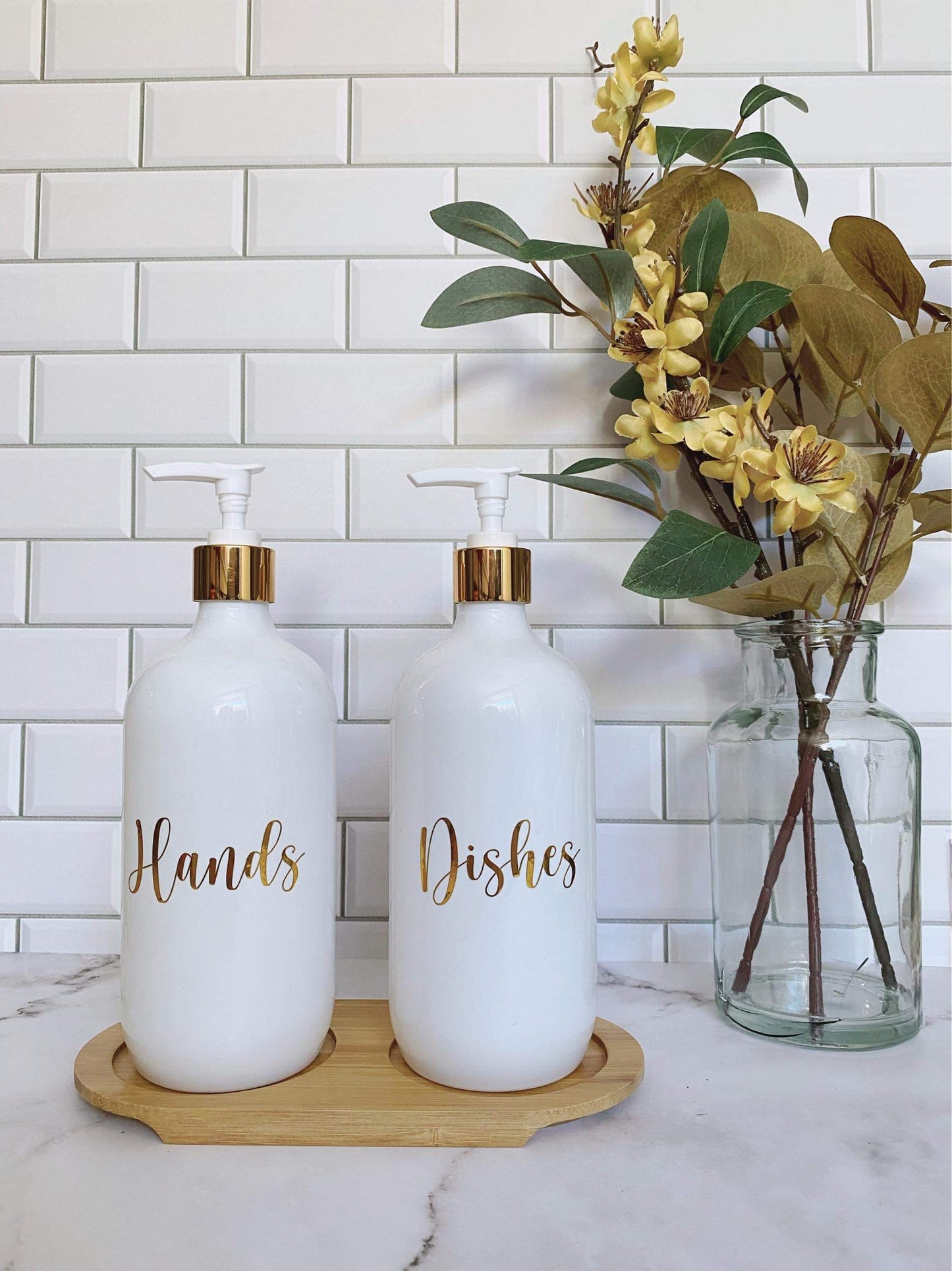 Gold Hands and Dishes